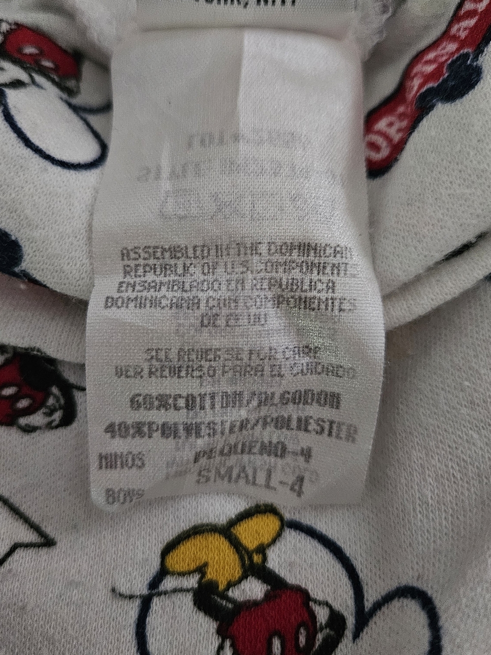 Vintage Disney Mickey MouseTurtleneck- Kids - Picture 10 of 11